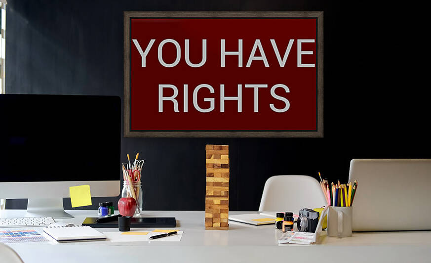 YOU HAVE RIGHTS blood red by Lenie Blue by Lenie Blue