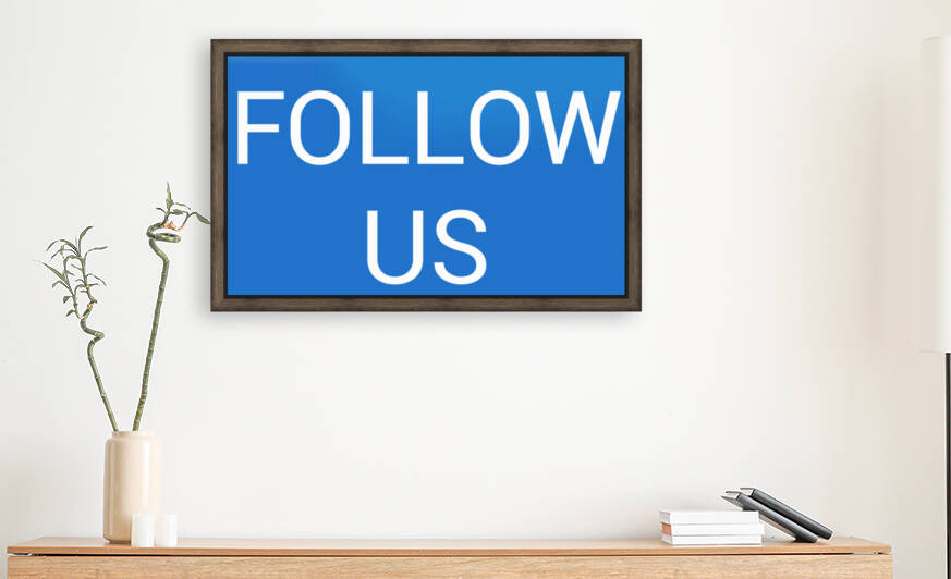 FOLLOW US blue by Lenie Blue by Lenie Blue