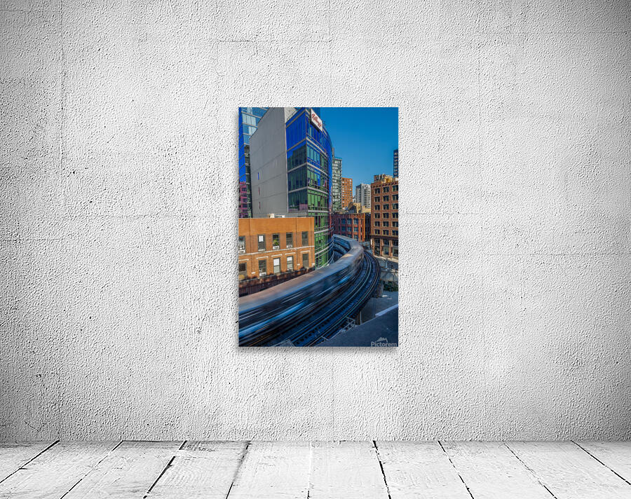 Chicago Train Wall Preview