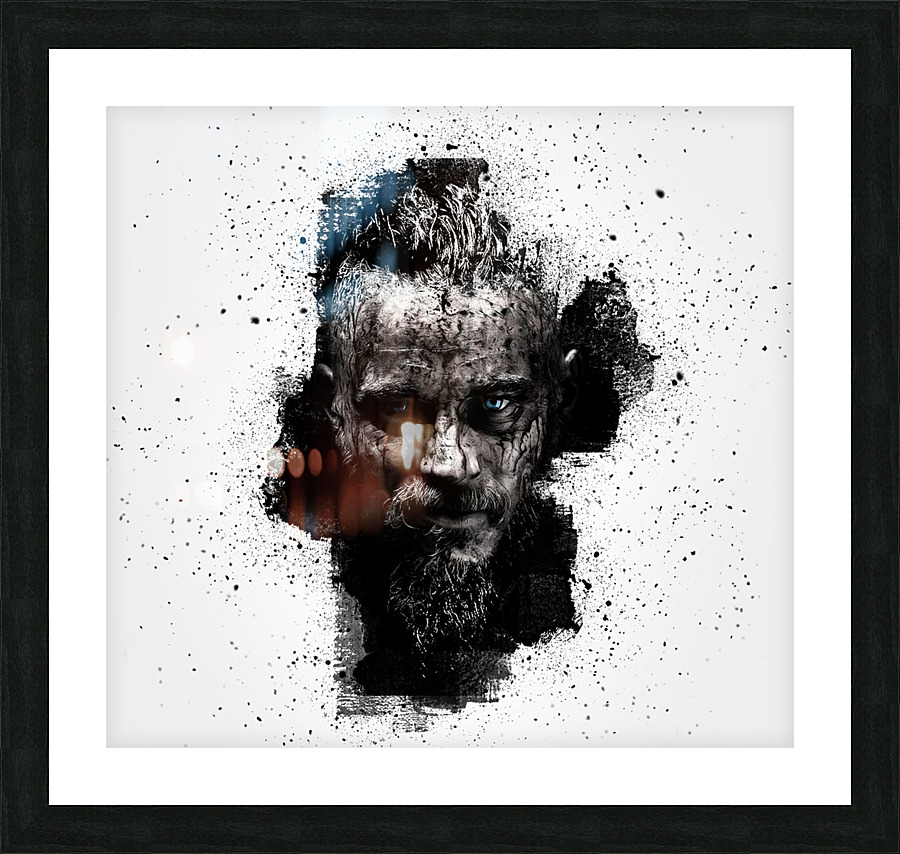 Ragnar Lodbrok Picture Frame print