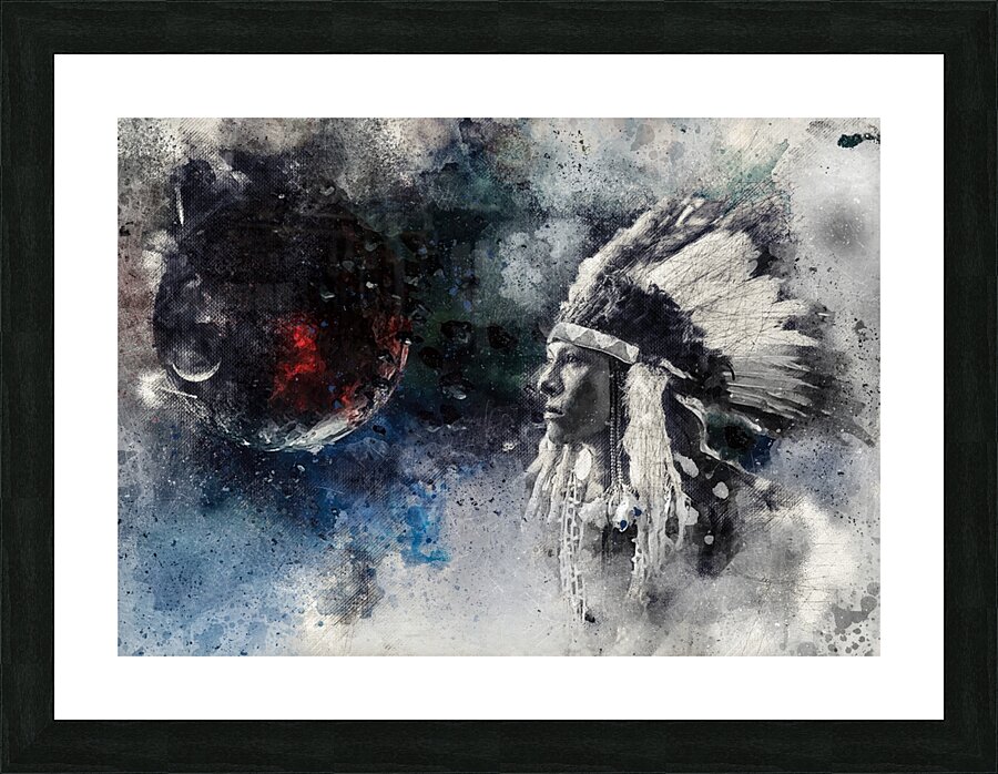  SHAMAN I  Picture Frame print