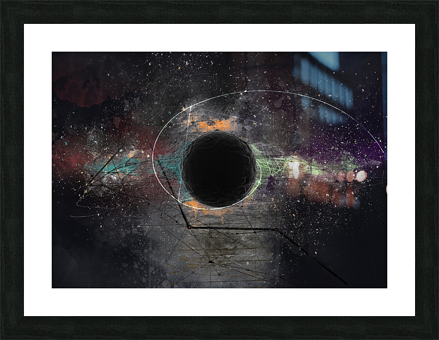 sphere Muonium Picture Frame print