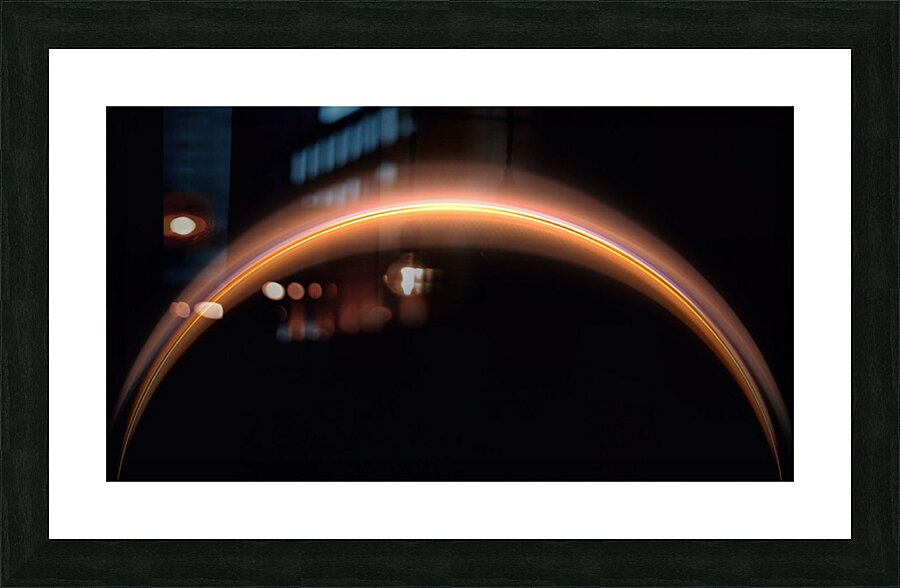 Glowing Horizon Picture Frame Printing