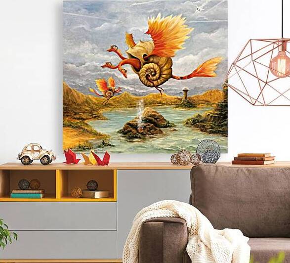 Modern Surrealism Fantasy Art Gregory Pyra Piro Oil Painting ref 583642 by Gregory Pyra Piro