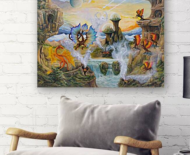 Luxury Interior Oil Paintings Gregory Pyra Piro Oil Painting ref 643835 by Gregory Pyra Piro