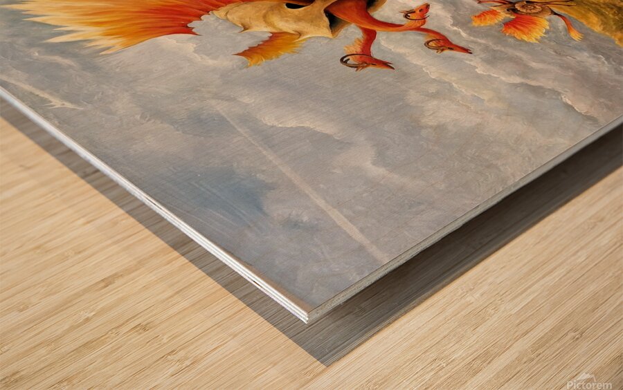 Modern Surrealism Fantasy Art Gregory Pyra Piro Oil Painting ref 583642 Wood print