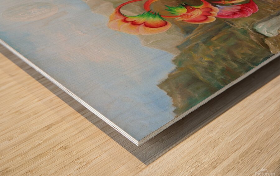 Dream Surrealism Fantasy Art Gregory Pyra Piro Oil Painting ref 743982 Wood print