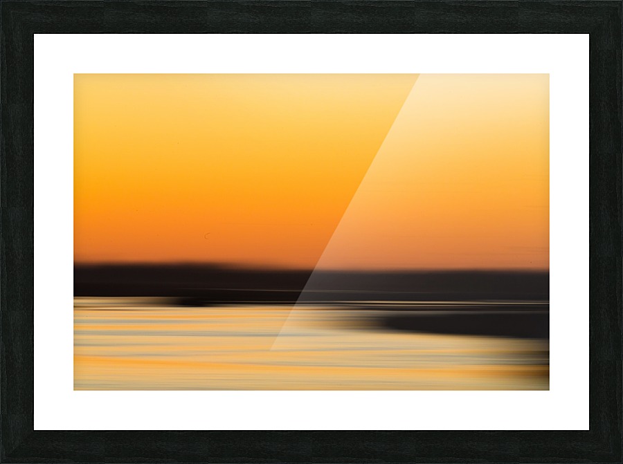 Platte River Sunset Picture Frame print