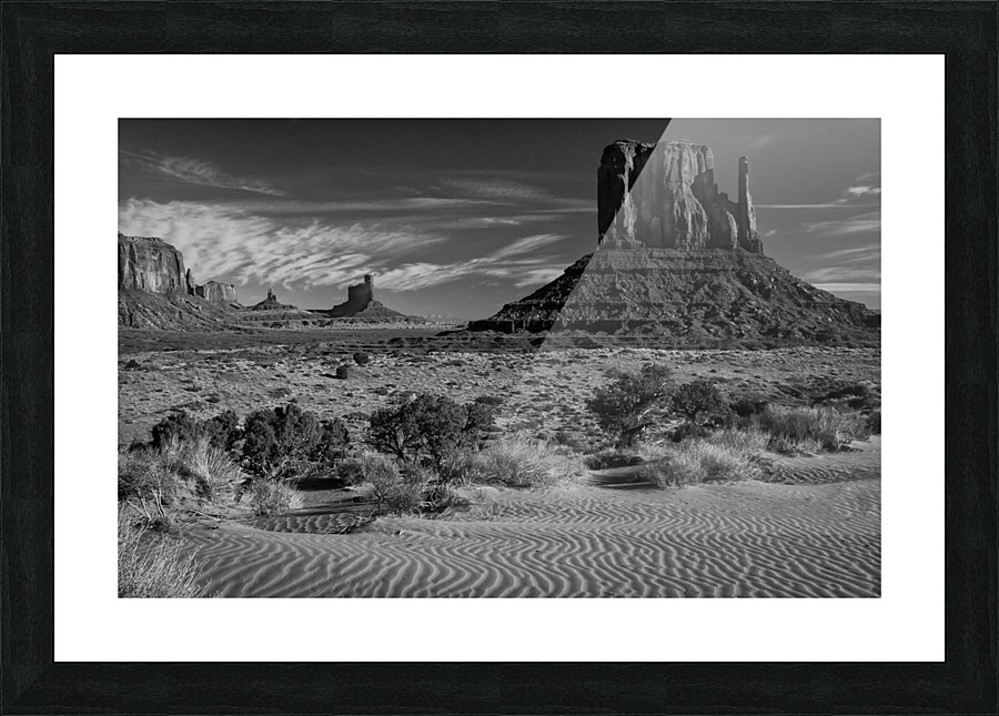 Monument Valley  Picture Frame print