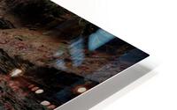 Waterfall in Fall HD Metal print