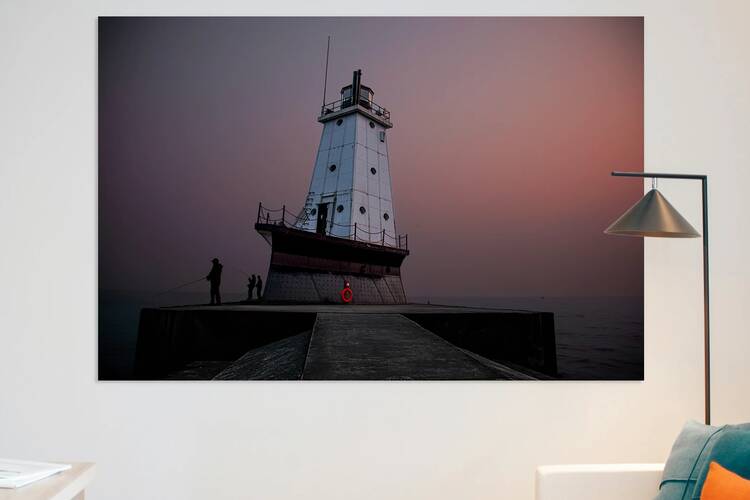 Ludington Lighthouse Reproduction