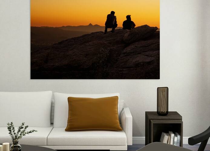 Sunset Confidants  by Roxane Frenette Faulkner