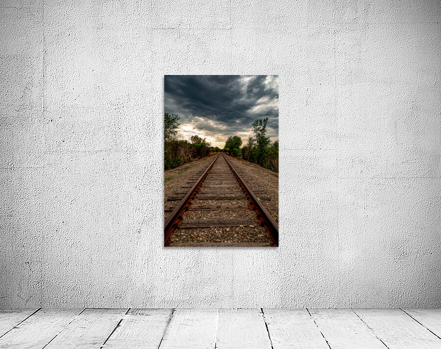 White River Trail Tracks Wall Preview