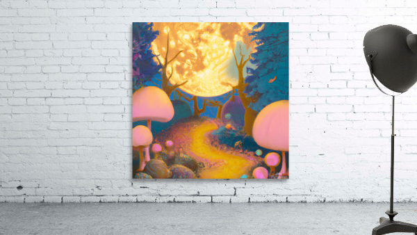 Moonglow Over Shroons Wall Preview