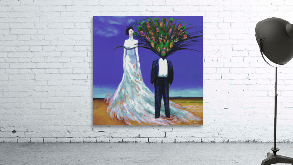 Peacockery the Wedding Wall Preview