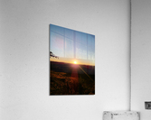 Battlefield Sunset Acrylic Print