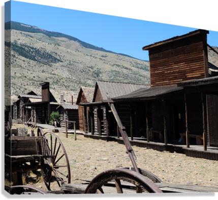 Old Trail Town 4 Canvas Print