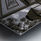 The Press Metal print