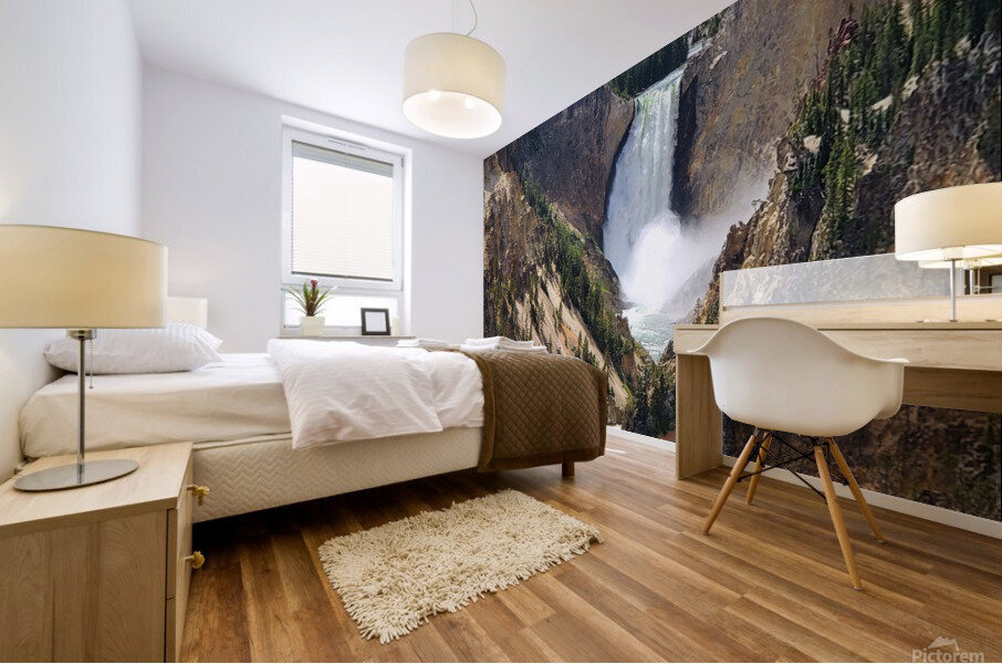 Yellowstone Waterfall Mural print
