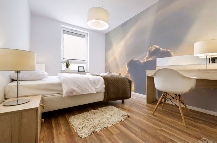 Clouds 4 Mural print