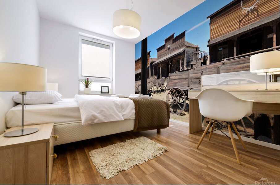 Old Trail Town 7 Mural print