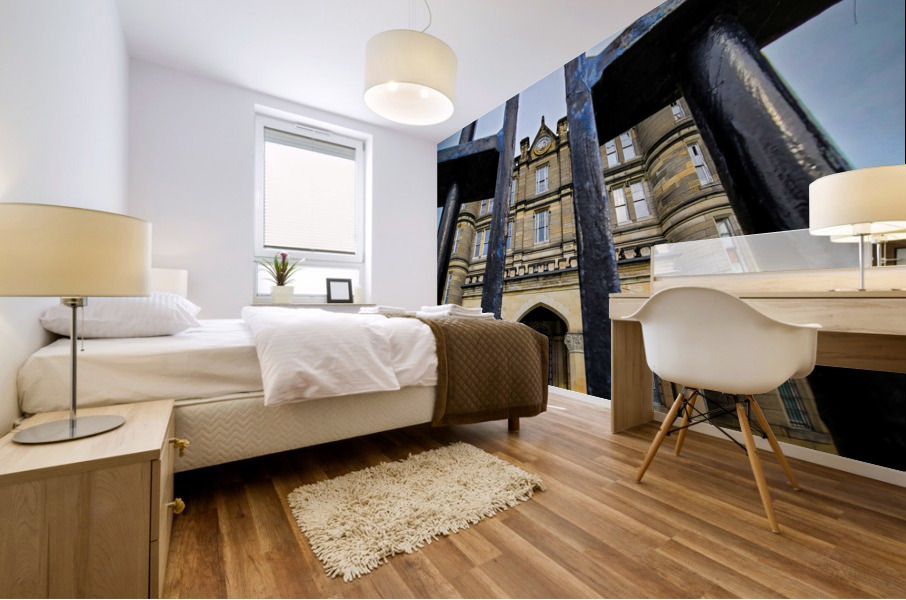 Haunted Walls Mural print