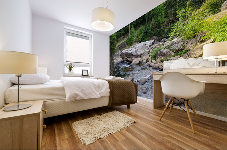 Glade Creek Mural print