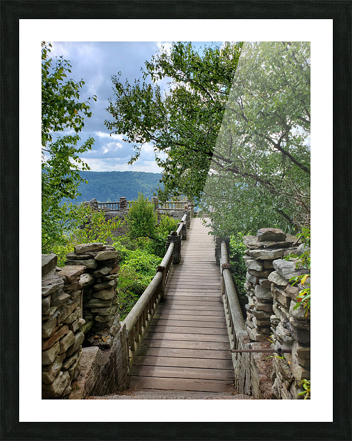 Coopers Rock 2 Picture Frame print