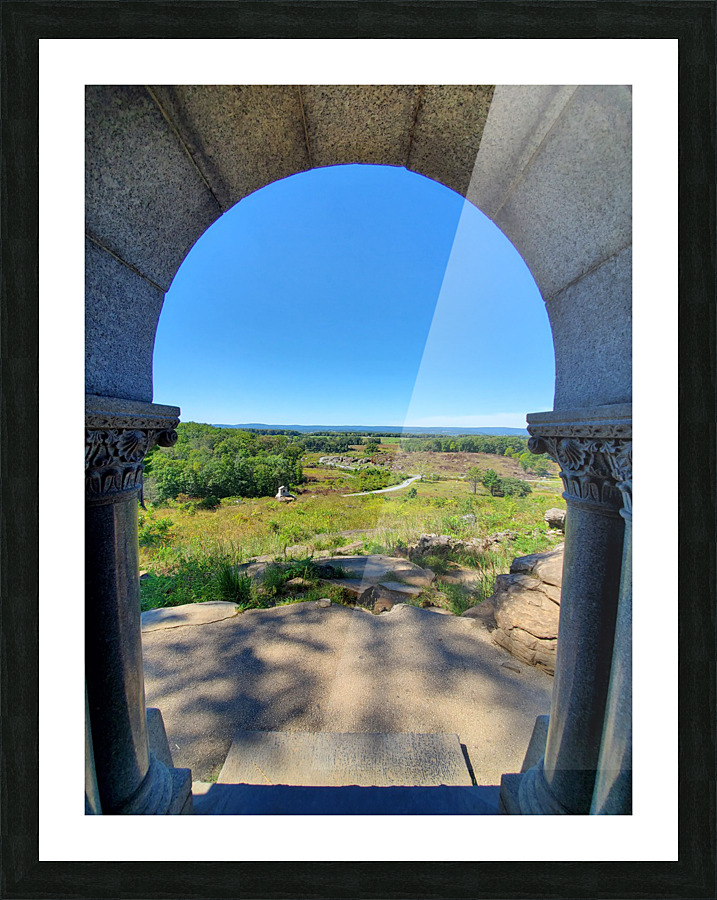 Gettysburg Picture Frame print