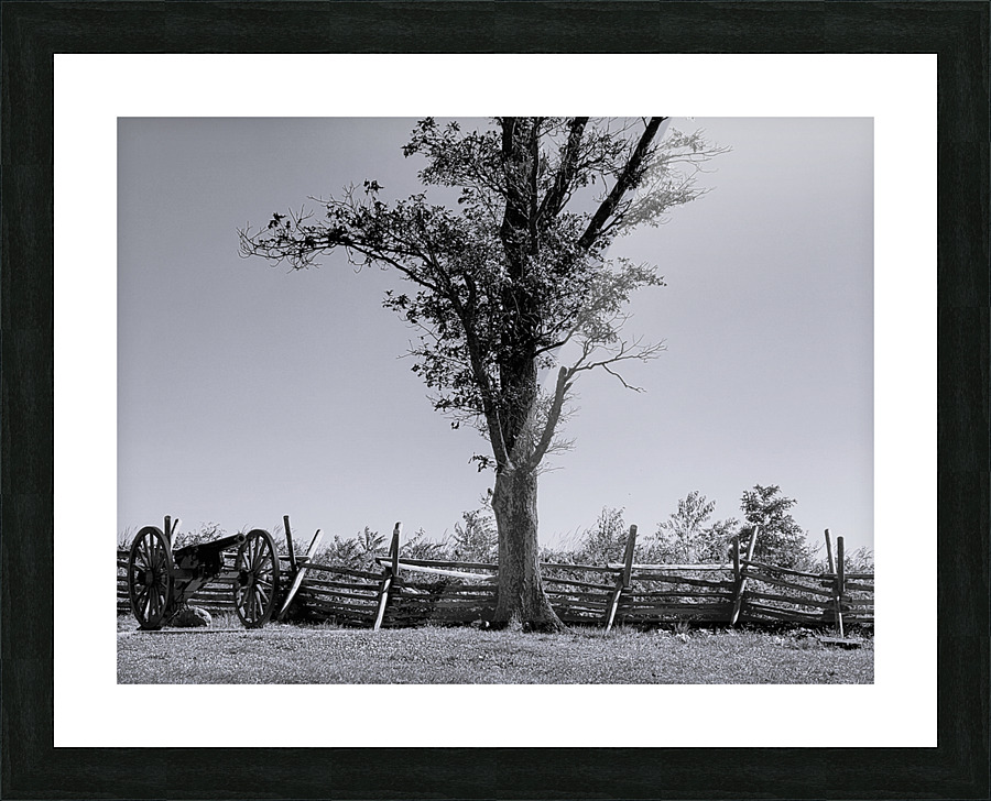 Gettysburg 4 Picture Frame print