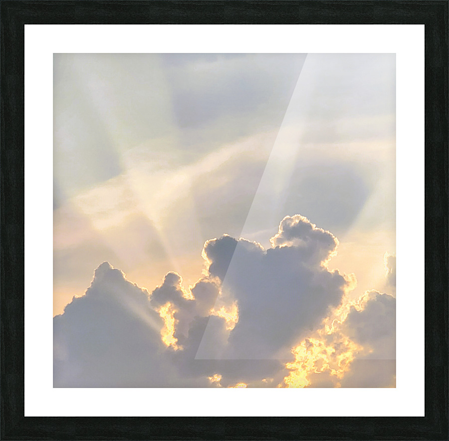 Clouds 4 Picture Frame print