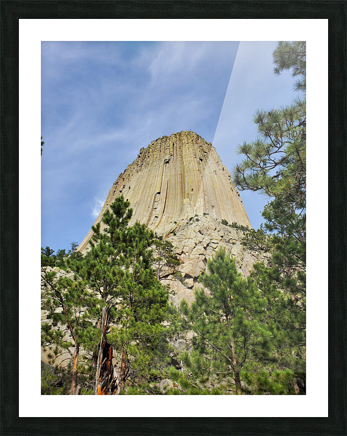 Devils Tower 3 Picture Frame print