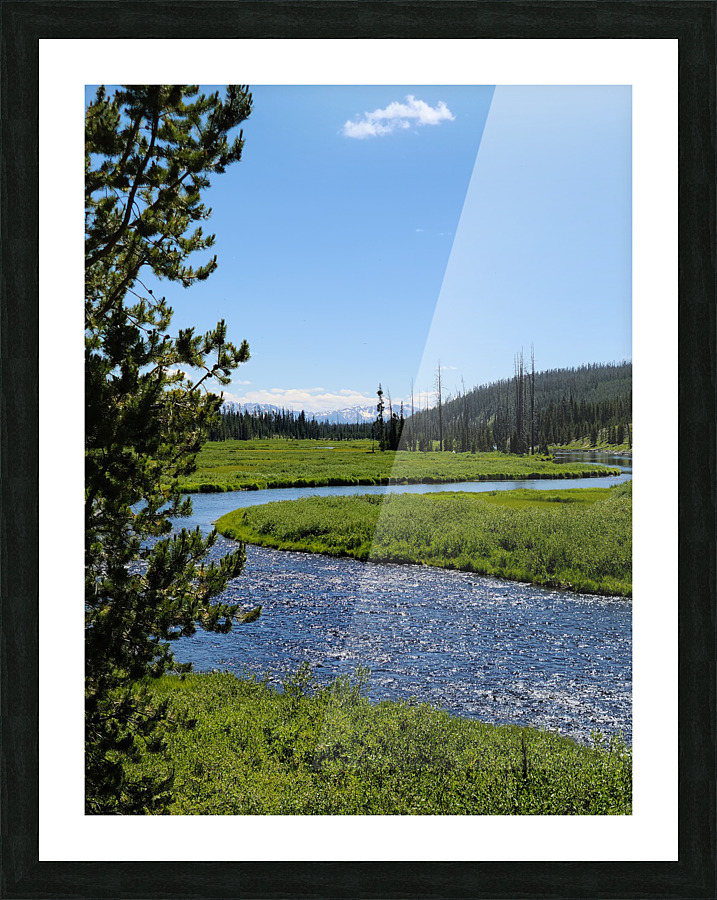 Yellowstone 2 Picture Frame print