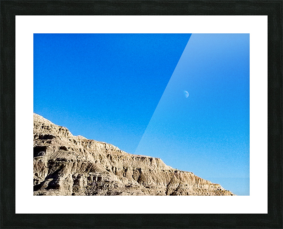 Badlands Picture Frame print