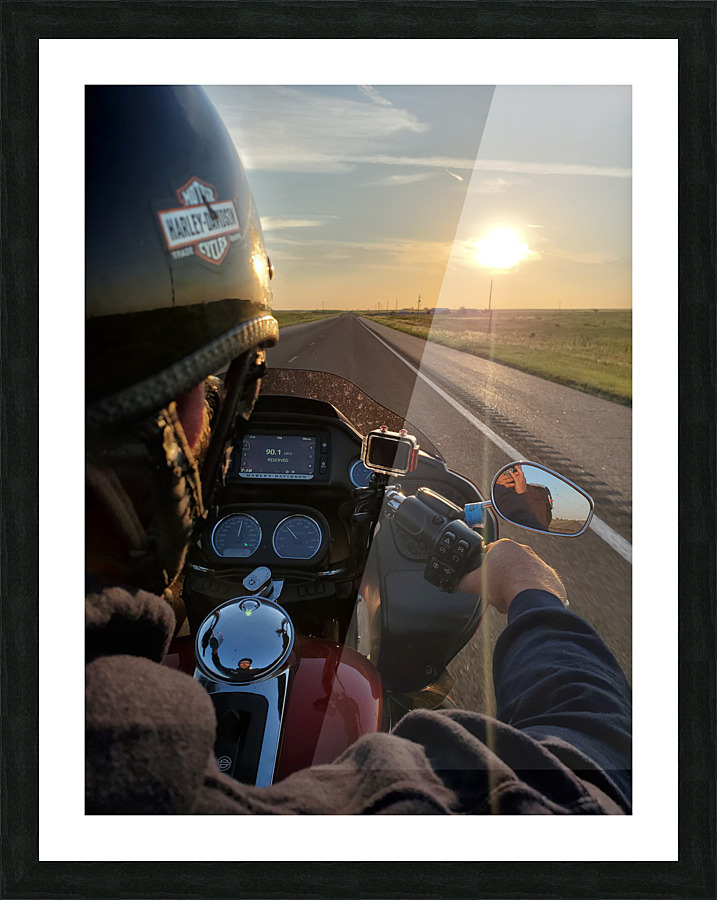Riding at Dawn Picture Frame print