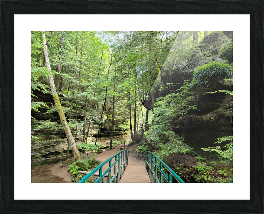 Hocking Hills 5 Picture Frame print