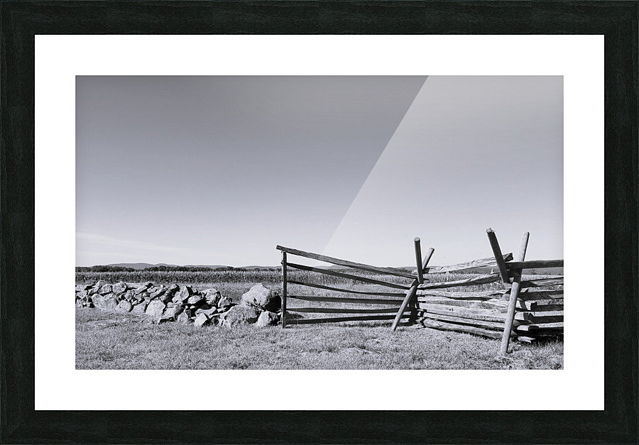 Gettysburg 6 Picture Frame print