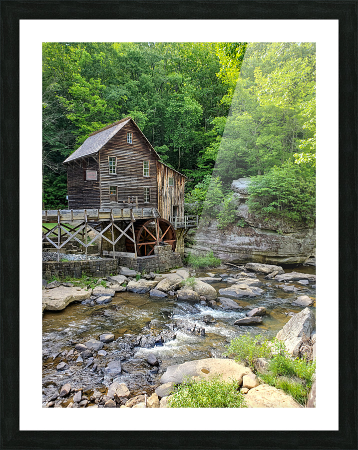 Grist Mill 1 Picture Frame print