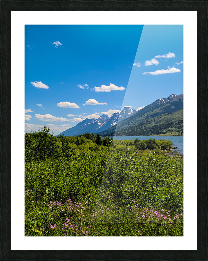 Tetons Picture Frame print