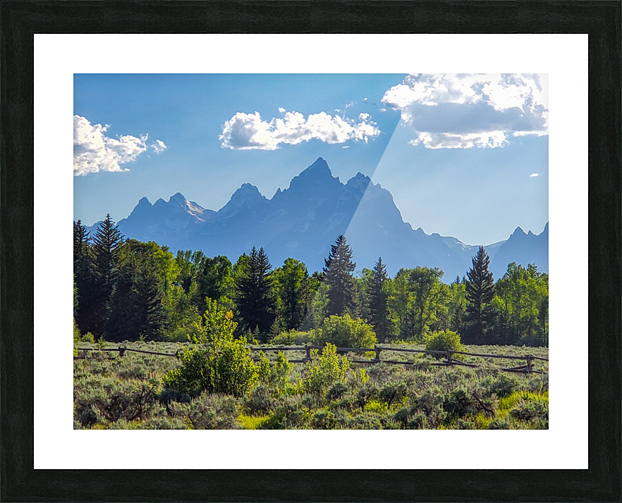 Tetons 2 Picture Frame print
