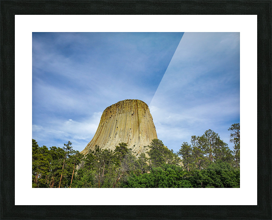 Devils Tower Picture Frame print
