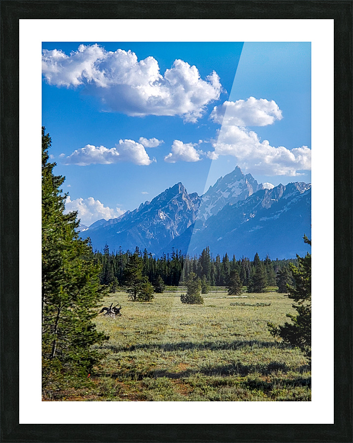 Tetons 3 Picture Frame print