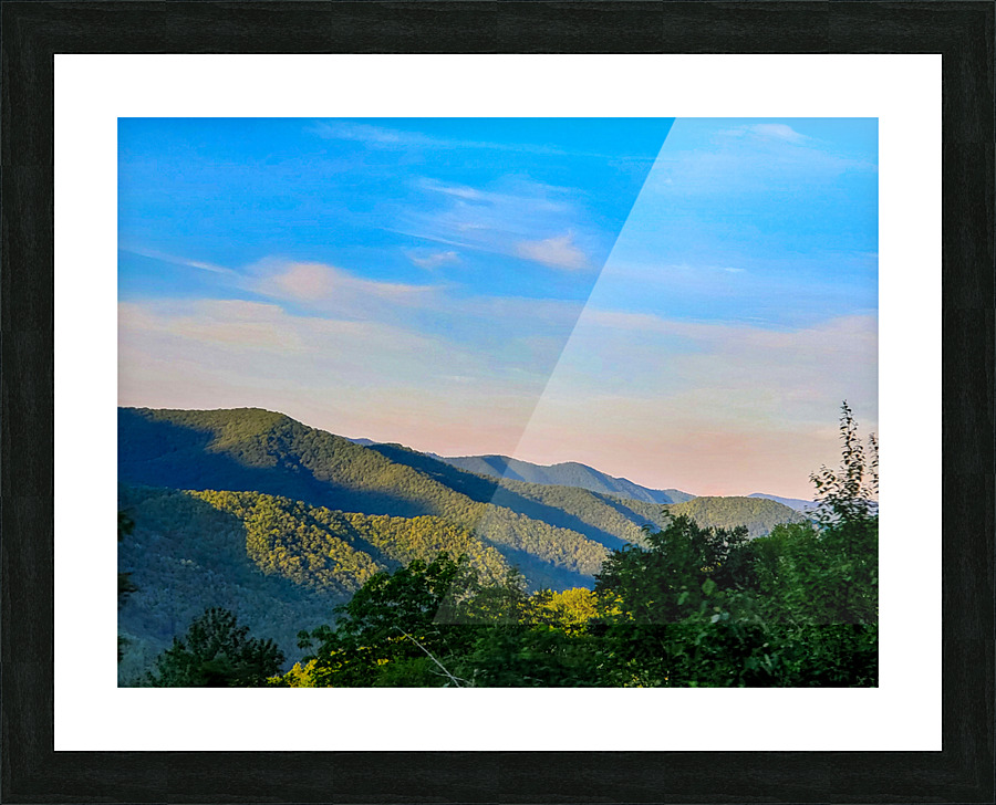 Smoky Mountains Picture Frame print