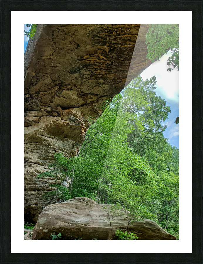 Natural Bridge 2 Picture Frame print