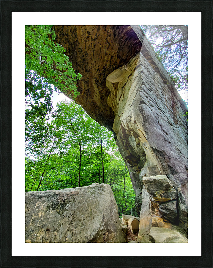 Natural Bridge 1 Picture Frame print