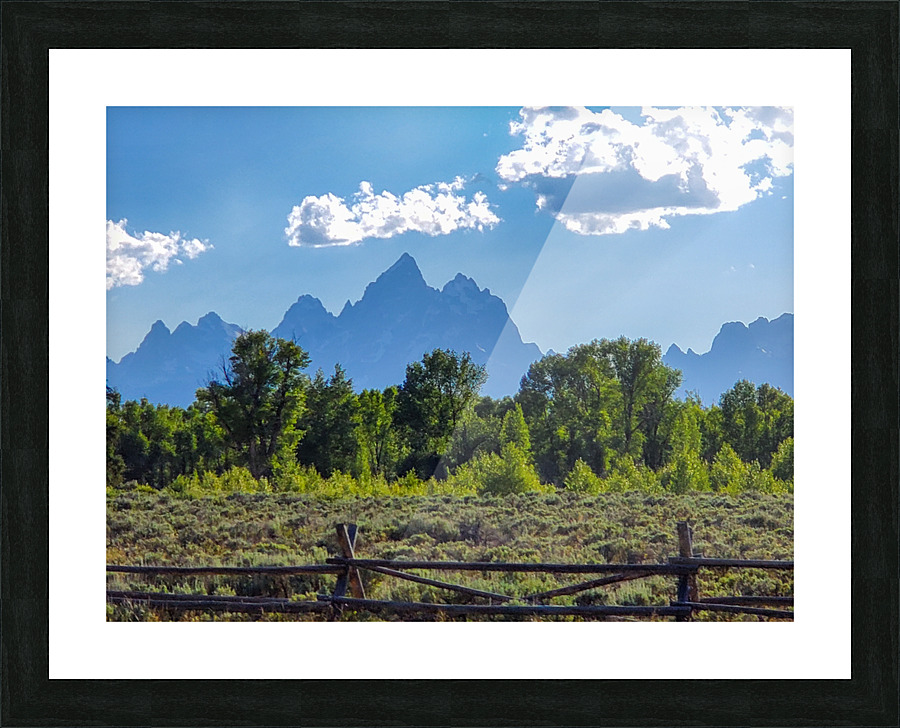 Tetons 1 Picture Frame print