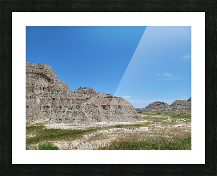 Badlands 2 Picture Frame print
