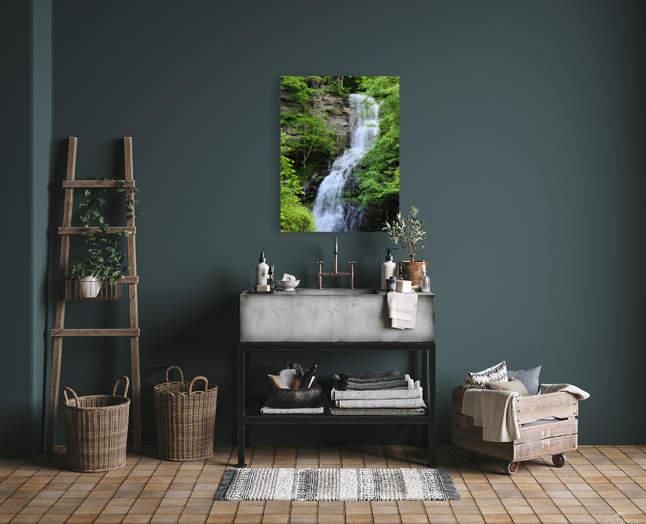 WV Waterfall Reproduction