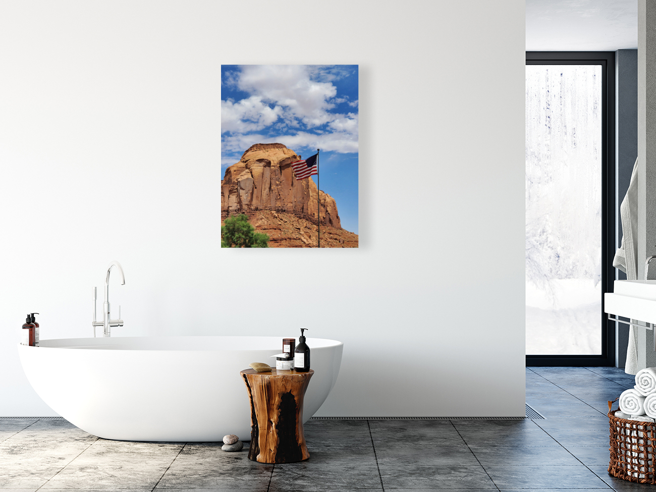 Monument Valley Flag Reproduction
