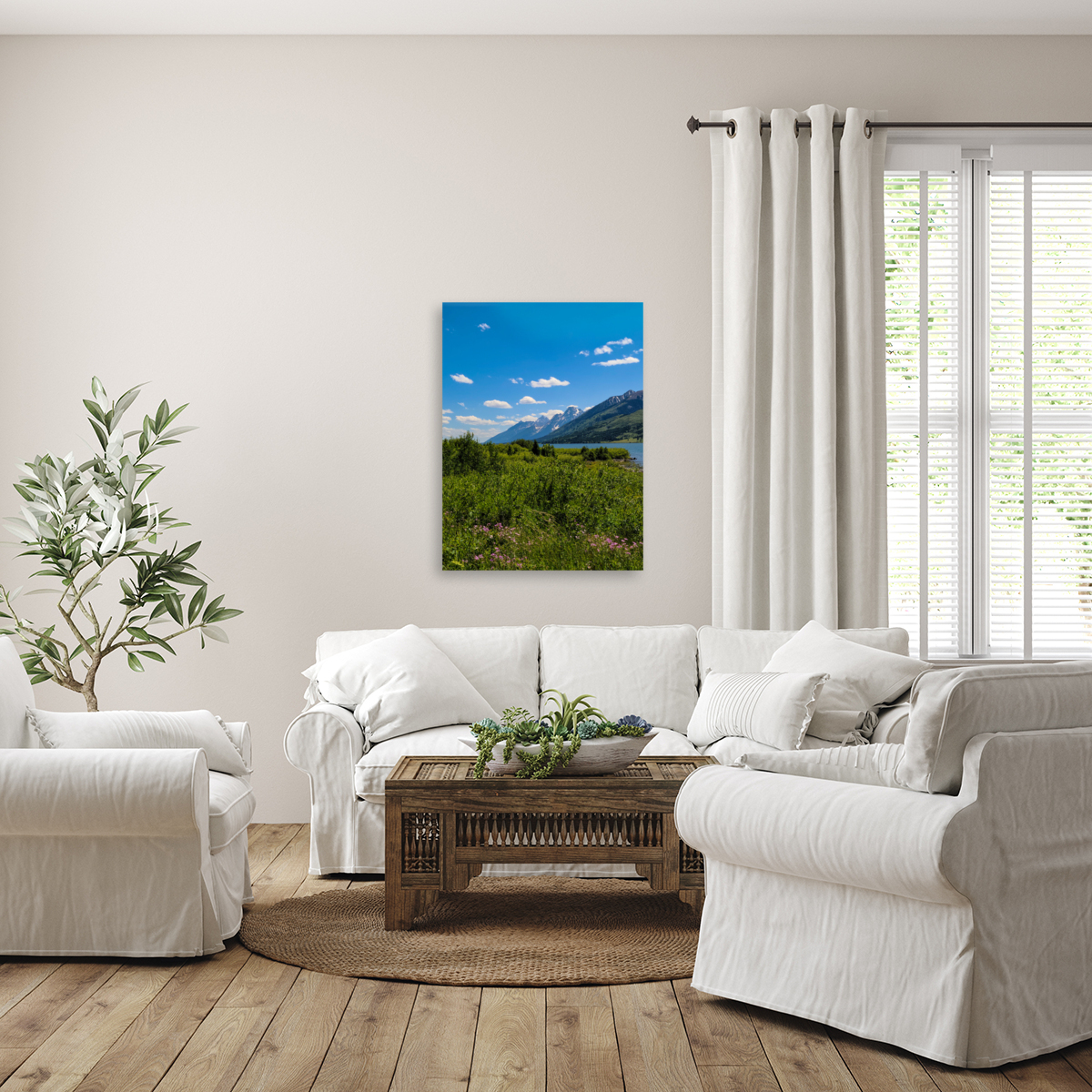 Tetons Reproduction